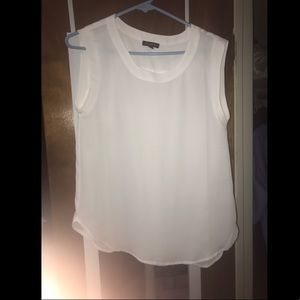 Plain white tee